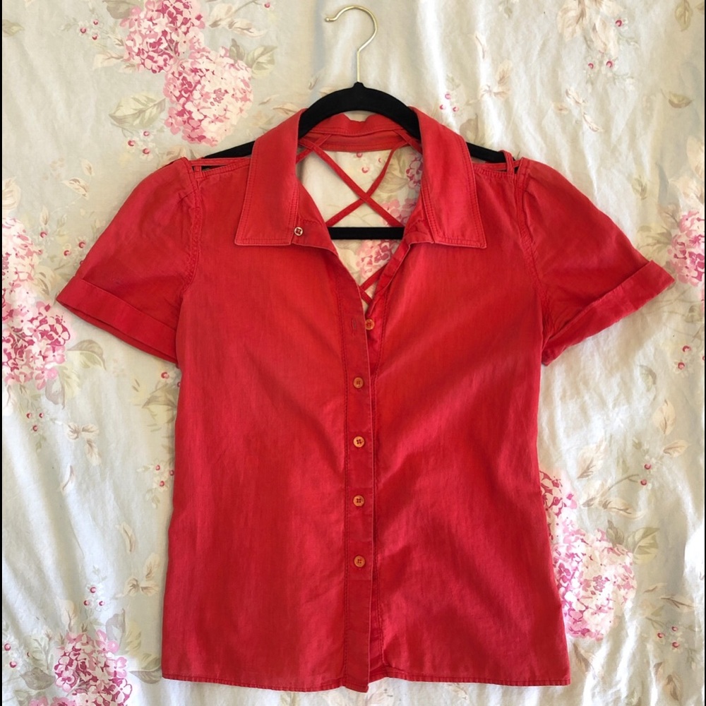 VINTAGE BUTTON DOWN COLLARED SHIRT